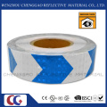 High Quality Blue and White Arrow Reflective Warning Tape (C3500-AW)